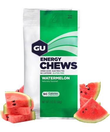  GU Energy GU Energy Chews Fruit Eraser 60g (Pack of 12) - Buy Online on GoSupps.com