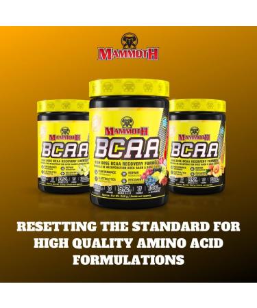 Mammoth BCAA 40 serve - Peach Mango 520 gram Peach Mango 520 gram - Buy Online on GoSupps.com