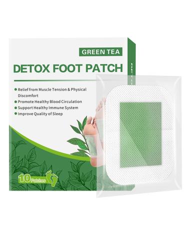Foot Pads  Foot Care  Deep Cleansing Foot Pads for Better Sleep Stress Relief Pain Relief  Foot Patches for Body and Foot Health Care (Green Tea)