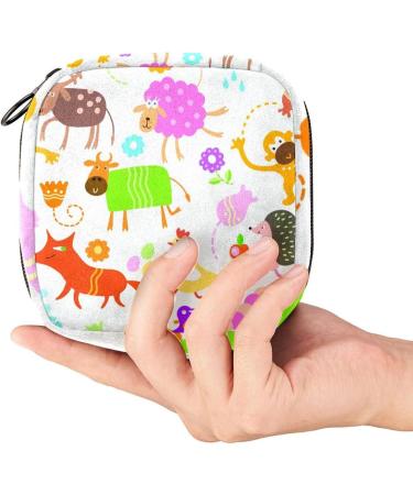 Cute Animal Ladies Napkins & Storage Bags | Portable Menstrual Cup Pockets for Teens & Women - Shop Now! - Buy Online on GoSupps.com