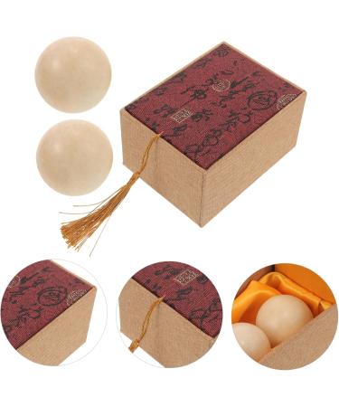 Marmerdo Jade Fitness Handball Massage Balls - Portable Baoding Balls for Hand Training & Relaxation - Buy Online on GoSupps.com