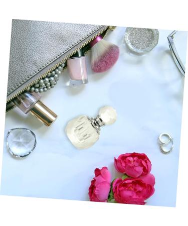 Healeved Transparent Perfume Bottle Faceted Crystal Bottle Crystal Perfume Container Clear Glass for Perfume Transparent Crystal Dispenser Perfume Storage Bottle Faceted Glass Bottle - Buy Online on GoSupps.com