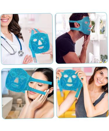 Ipetboom Ipet tree ice mask facial treatment for Masks skin cooling reusable gel mask Gel facial mask beauty products Wrap cold hot compress mask pvc Blue - Buy Online on GoSupps.com