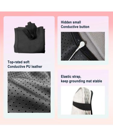 Grounding Mat for Better Sleep | Breathable Earthing Therapy Mat (137x180 cm) for Enhanced Well-Being - Buy Online on GoSupps.com