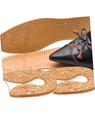 FRCOLOR 2 Pairs Transparent Heel Pads - Silicone Heel Cushion & Elevator Insoles for Women & Men Shoes - Buy Online on GoSupps.com