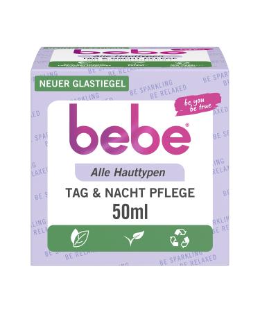 Bebe day & night care (50 ml) moisturizing face cream for all skin types nourishing day and night cream with moon blossom and vanilla scent vegan* - Buy Online on GoSupps.com