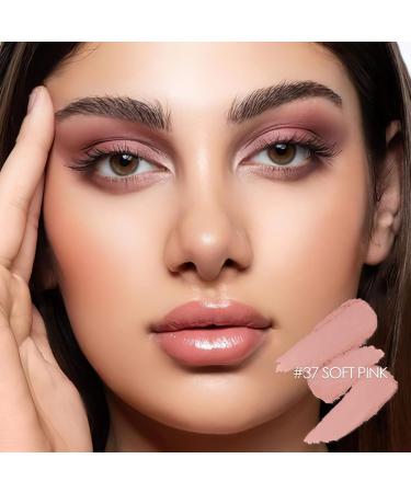FOCALLURE Shimmer & Matte Eyeshadow Stick - Soft Pink | Long-Lasting, Waterproof Eye Makeup - Buy Online on GoSupps.com