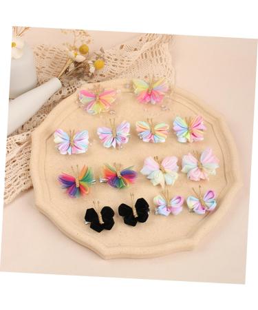 Beaupretty 7 Pairs Mesh Butterfly Hair Accessories Girls Kids Hair Clips Hair Clips Small Colorful Hair Barrette Creative Hair Clip Wedding Hair Clips Metal Miss Button Flannel - Buy Online on GoSupps.com