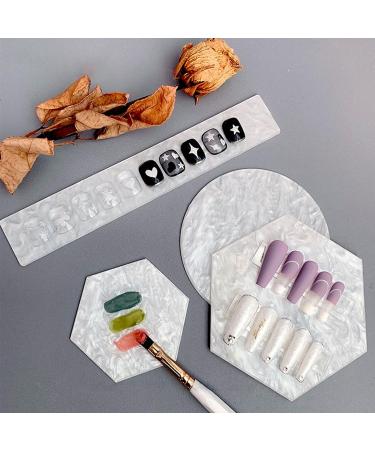 Bodhi2000 Nail Art Palette - Professional Nail Polish Plate & Gel Manicure Tool | Perfect for Creative Nail Designs - Buy Online on GoSupps.com
