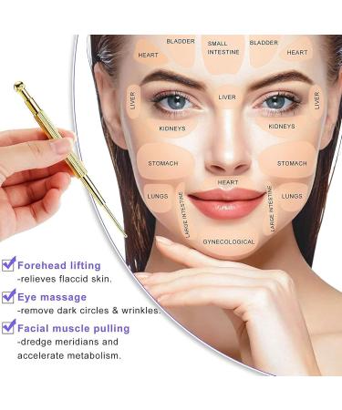 Buy Niziriooo Acupressure Pen Set - 3 Stainless Steel Massage Pens for Professional Foot Massage | Acupuncture Tools & Massage Sticks - Buy Online on GoSupps.com