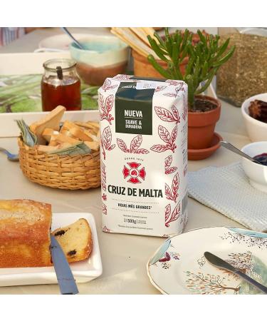 Cruz de Malta Yerba Mate Tradicional 3 kg (1000g x 3) - Authentic Argentine Mate Tea - 24 Months Aged - International Shipping - Buy Online on GoSupps.com