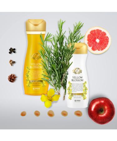 Daeng Gi Meo Ri Hair Blossom Set - Nourishing Yellow Blossom Shampoo & Treatment (700ml) | International Shipping - Buy Online on GoSupps.com