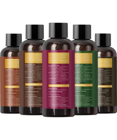 Pure Carrier Oils for Essential Oils - DIY Skin Care Set for Body, Face, Hair & Nail Care - Anti-Aging Moisturizers & Beauty Products - Buy Online on GoSupps.com