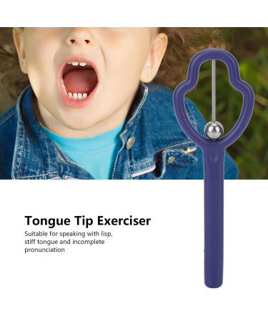 Buy Tongue Tip Exerciser - Enhance Oral Muscle Strength | Blue Tongue Trainer for Kids & Adults - Buy Online on GoSupps.com