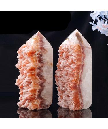 Natural Crystal Rough Natural Raw Quartz Crystal Cluster Red Crystal Tooth Cluster Stones Crystal Point Specimen Home Decoration Raw Crystals 400-500g (Color : 700-900g) - Buy Online on GoSupps.com