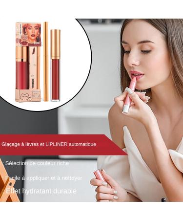 Lipstick and Lip Pencil - Moisturizing Makeup Products | Tinted Lip Gloss | For Women Brides Students Travelers Beginners Wedding Parties Romantic Evenings and Performances - Buy Online on GoSupps.com