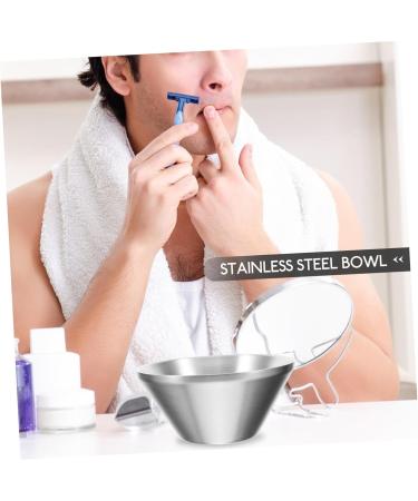 Healvian Stainless Steel Shaving Bowl - Premium Shaving Cup & Accessories for Men - Durable & Stylish Shaving Shell - Buy Online on GoSupps.com