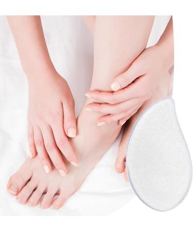 Heel Scrubber Glass Callus Remover Dry Heels Skin Remover | Glass Foot File Pedicure Helper in-Shower Foot Scrubber Dead Skin Remover for Soft Feet Big Magatama - Buy Online on GoSupps.com