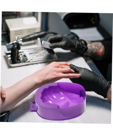 SKISUNO 1pc Manicure Tools Manicure Care Soak Nail Tools Nail Care Tools Soak off Gel Polish Remover Bowl Nail Soak Bowl Hand Spa Bath Bowl Hand Soap Purple Multicolor Pallet Nails Size 1 Purple - Buy Online on GoSupps.com