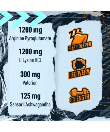 Blue Star Nutraceuticals GH PEAK - Natural Sleep Aid & Advanced GH Optimizer w/Ashwagandha - Burn Build & Restore while you Sleep Deeper - 120 Veggie Capsules - Buy Online on GoSupps.com