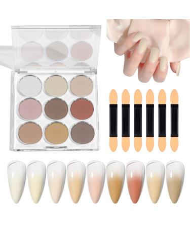 Poudre ongles chrom e Finition miroir magique Paillettes ongles art brillant d grad arc-en- d coration faire soi-m me pour P ques Halloween No l CF03