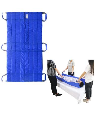 ZZBB Positioning Bed Pad with Handles Incontinence Mattress Bedding Protector Liner for Hospital Bedridden Lift Moving Patient Elderly Seniors Turner Transfer Sling