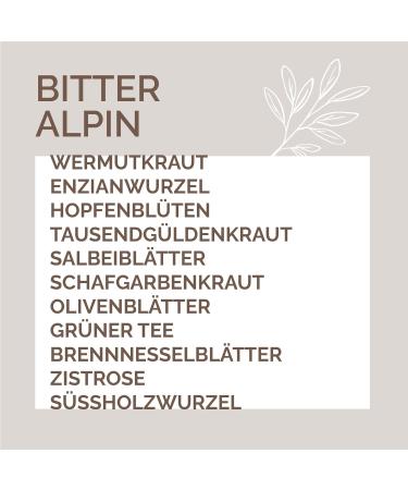SEEWALD Monastery Specialties Bitter Alpin (250ml) - Alcohol-Free Bitter Herb Extract for Digestion & Metabolism Support | International Shipping Available - Buy Online on GoSupps.com