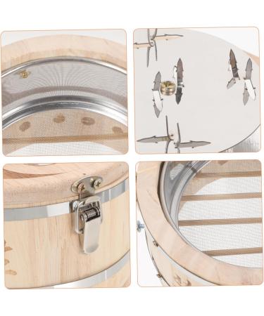 Hapinary Moxibustion Box - Wooden Treatment Instrument & Metal Column for Moxibustion Therapy | International Shipping Available - Buy Online on GoSupps.com