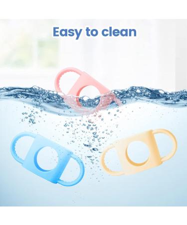 3 Pack Silicone Baby Bottle Handles for Dr Brown Narrow Bottles - Easy Grip Design - Buy Online on GoSupps.com