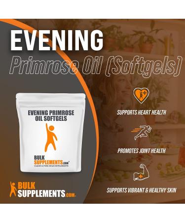 Evening Primrose Oil 1300mg Softgels - 300 Count - GLA Supplement - Primrose Oil Capsules - Buy Online on GoSupps.com