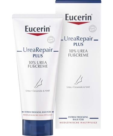 Eucerin UreaRepair Plus Fußcreme 10% - 100 ml | Intensive Foot Cream for Dry Skin | Best International Shipping - Buy Online on GoSupps.com