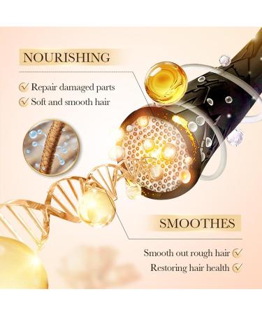 Crsetmyth Hair oil 70 ml hair care oil with rice extract hair care oil for healthy hair growth rice water oil for hair growth strength shine to strengthen hair and prevent damaged hair - Buy Online on GoSupps.com