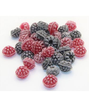 kg of raspberry and blackberry sweets