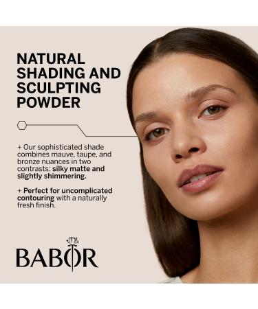 Babor Make Up Shaping Duo Powder - Contouring Shade & Modeling Powder (Matt & Shimmer) - 7g for Flawless Definition - Buy Online on GoSupps.com