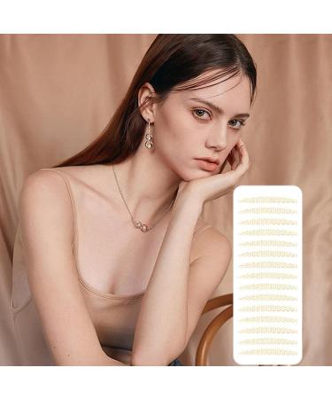 Double Eyelid Tape - Waterproof Traceless Eyelid Invisible Lift Strips Eyelid Sticker for Saggy Eyes Mono Eyelids Natural Traceless Eyelid Strips for Most Skin Types Double Eyelid Sticker L - Buy Online on GoSupps.com