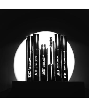 Korff Iconic Volume Mascara Extreme Volume Effect with Bamboo Fibres Intense Black and Perfect Definition Enriched with Hyaluronic Acid Vitamin E and Panthenol 10 ml - Buy Online on GoSupps.com