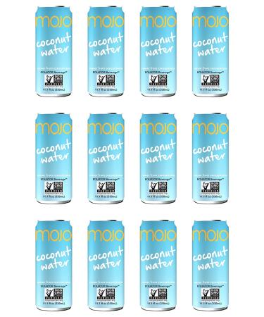 MOJO Coconut Water - 12 Pack | Pure Hydration Boost | Natural Electrolytes - Buy Online on GoSupps.com