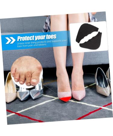 Shop Hemoton 24 Pairs Half Size Padded Toe Plug Shoe Filler & High Heel Inserts - Silicone Forefoot Pads for Comfort & Style - Buy Online on GoSupps.com