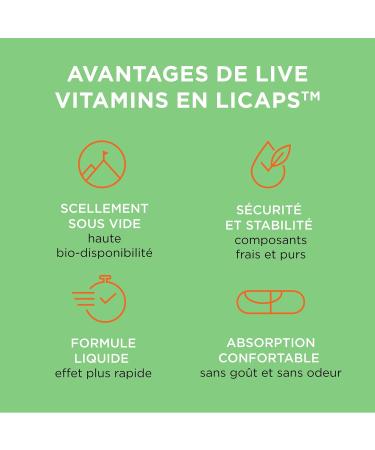 Live Vitamins The only "live vitamins": bio-active substances + effective absorption immediate effect (pack of 1) - Buy Online on GoSupps.com