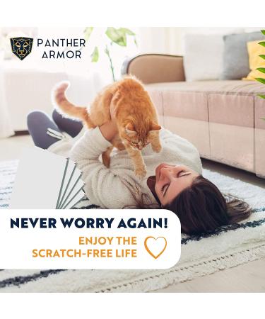 Panther Armor Cat Scratch Deterrent Tape 12-Pack - Double Sided Anti-Scratching Sticky Tape for Furniture Protection and Training - Buy Online on GoSupps.com