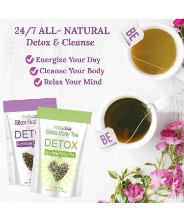 Brazilian Belle Bikini Body Detox & Cleanse Bundle Pack - 30 Tea Bags, Boost Energy, Manage Weight, Reduce Bloating & Stress - 15 Count (Pack of 2) - Buy Online on GoSupps.com
