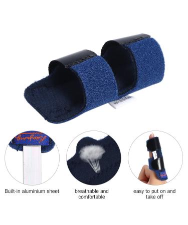 Buy ZJchao Finger Splint - Adjustable Straightening Brace for Pain Relief & Tendon Release - International Shipping Available - Buy Online on GoSupps.com