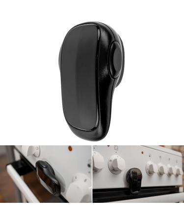 Oven door child locking 1 piece in black with heat-resistant adhesive double-pressure button residue-left-the-be removing the oven for gluing oven baby backup stove button black 1 piece - Buy Online on GoSupps.com