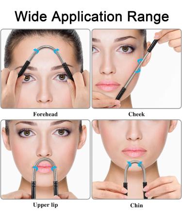FSucces Facial Hair Remover 2 Pack - Manual Epilator for Face & Eyebrows - Buy Online on GoSupps.com