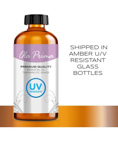 Ola Prima Vanilla Essential Oil 16oz - 100% Pure & Natural - Large 16oz Bottle - Buy Online on GoSupps.com