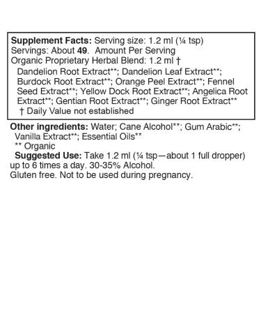 Urban Moonshine Original Digestive Bitters - Fast-Acting Relief for Gas, Bloating, and Indigestion - 2 FL OZ (Pack of 1) - Buy Online on GoSupps.com