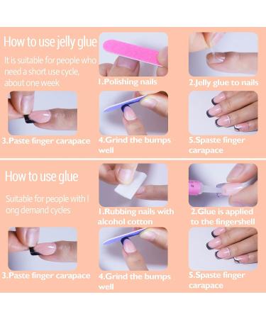 Dark Green Almond Press on Nails with Gold Line & Leaf Design | 24Pcs Matte & Glossy Acrylic Fake Nails for Women & Girls - Buy Online on GoSupps.com