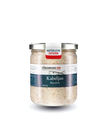 The Gourmet Cod Brandade 450ml | French Specialty | Perfect on croutons or as a gratin | Creamy & Versatile