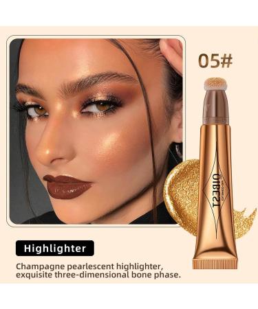 Cyhamse Contouring Stick Contouring Cream Contouring Liquid Contouring Face Makeup Bstick Highlighter Blush Highlighter Stick Bronzer Stick 1.0 unit - Buy Online on GoSupps.com