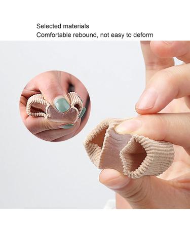 4-Piece Toe Spreader & Double Hole Straightener for Hammer Toes | Comfortable Soft Support for Men & Women - Buy Online on GoSupps.com